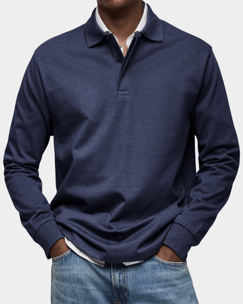 Todd | Breathable Cotton Long Sleeve Shirt