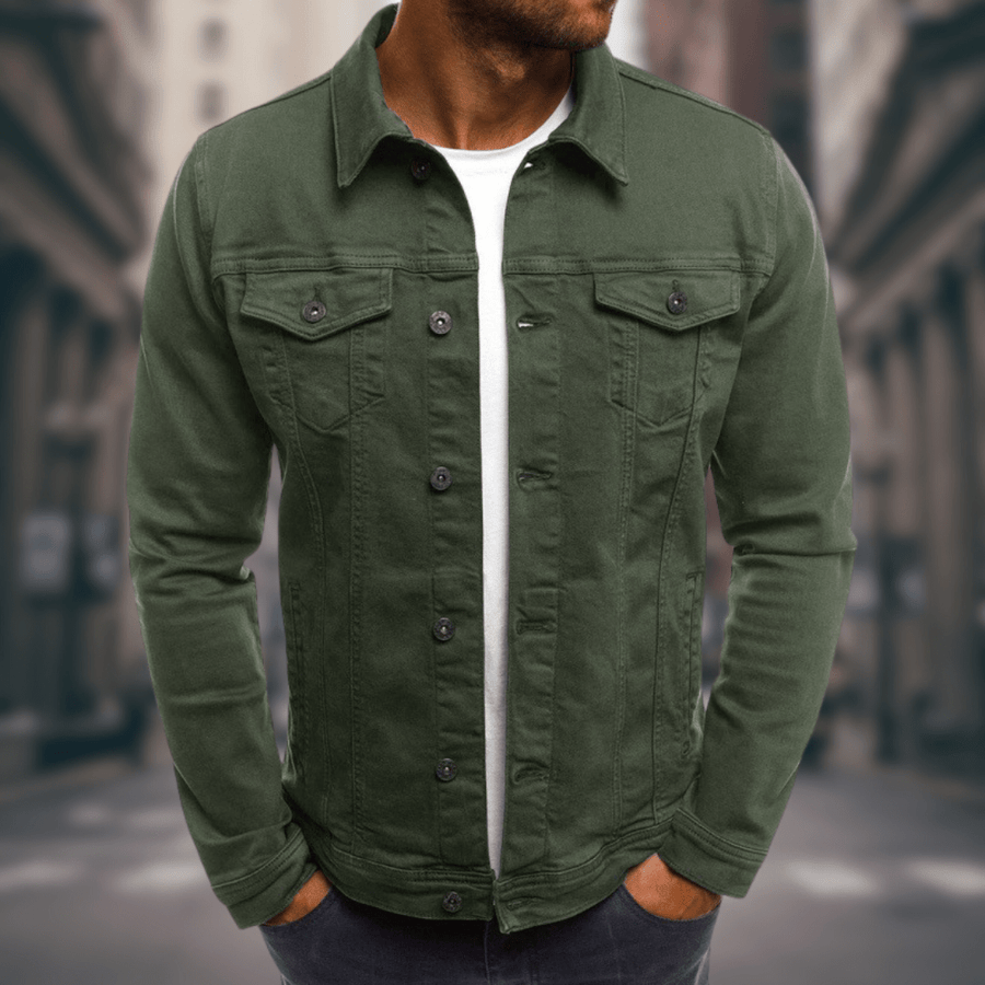Elton | Breathable Cotton Coat for All-Season Ease