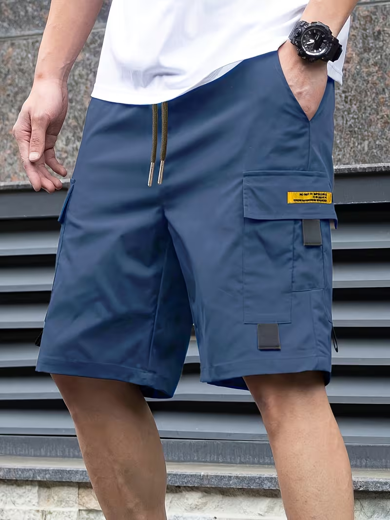 Jonas | Men's Relaxed Cargo Shorts with Multi-Pockets