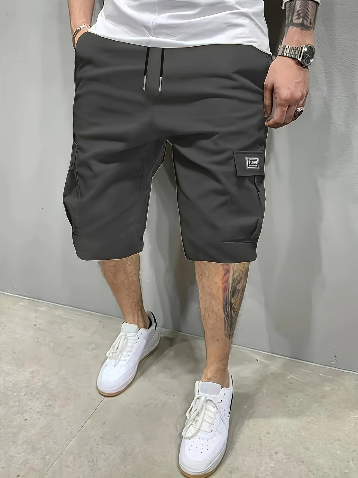 Daniel | Men's Relaxed Cargo Shorts — Straight-Leg Fit