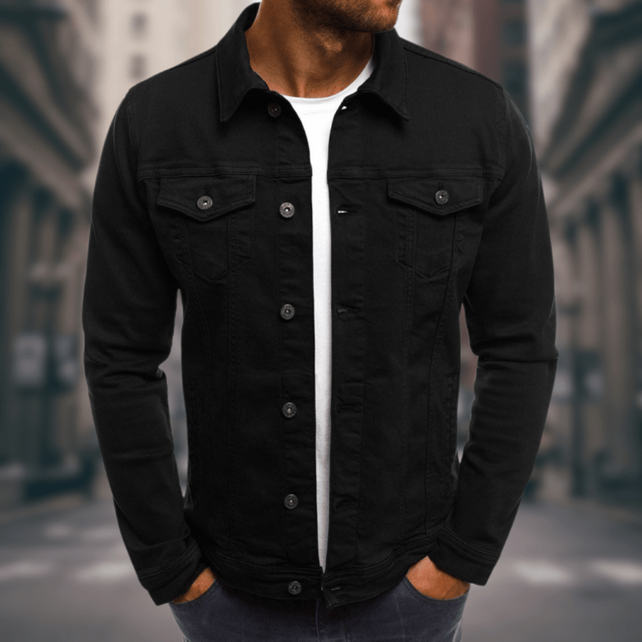 Elton | Breathable Cotton Coat for All-Season Ease