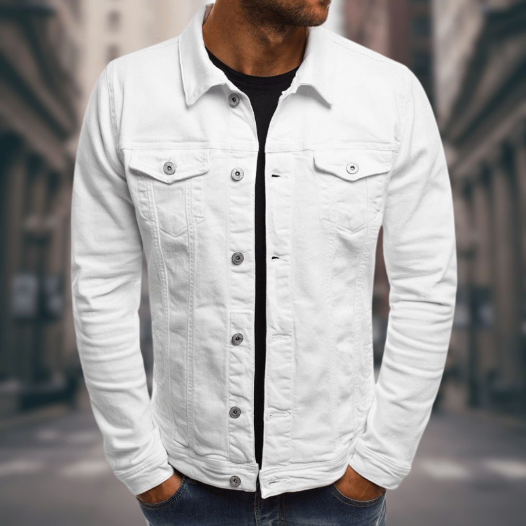 Elton | Breathable Cotton Coat for All-Season Ease