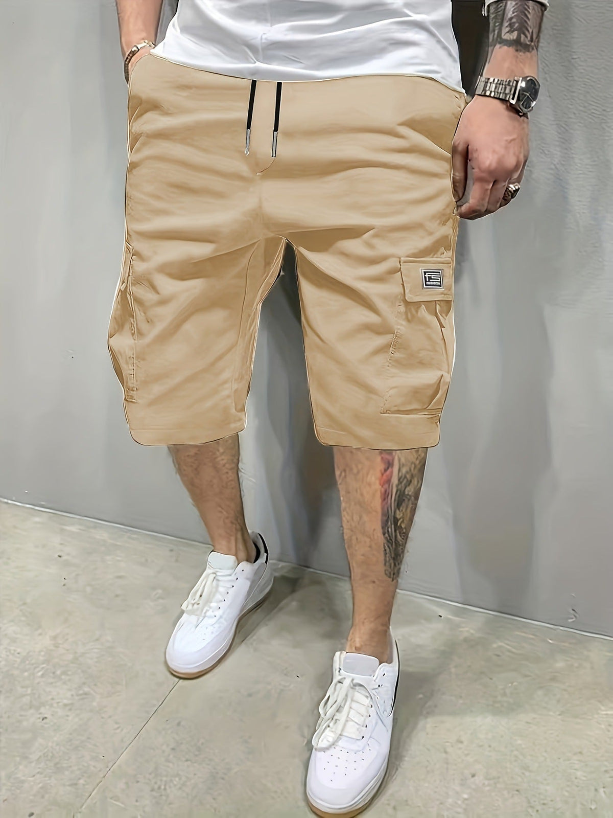 Daniel | Men's Relaxed Cargo Shorts — Straight-Leg Fit
