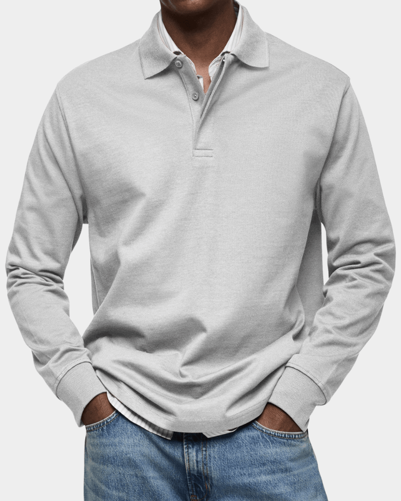 Todd | Breathable Cotton Long Sleeve Shirt