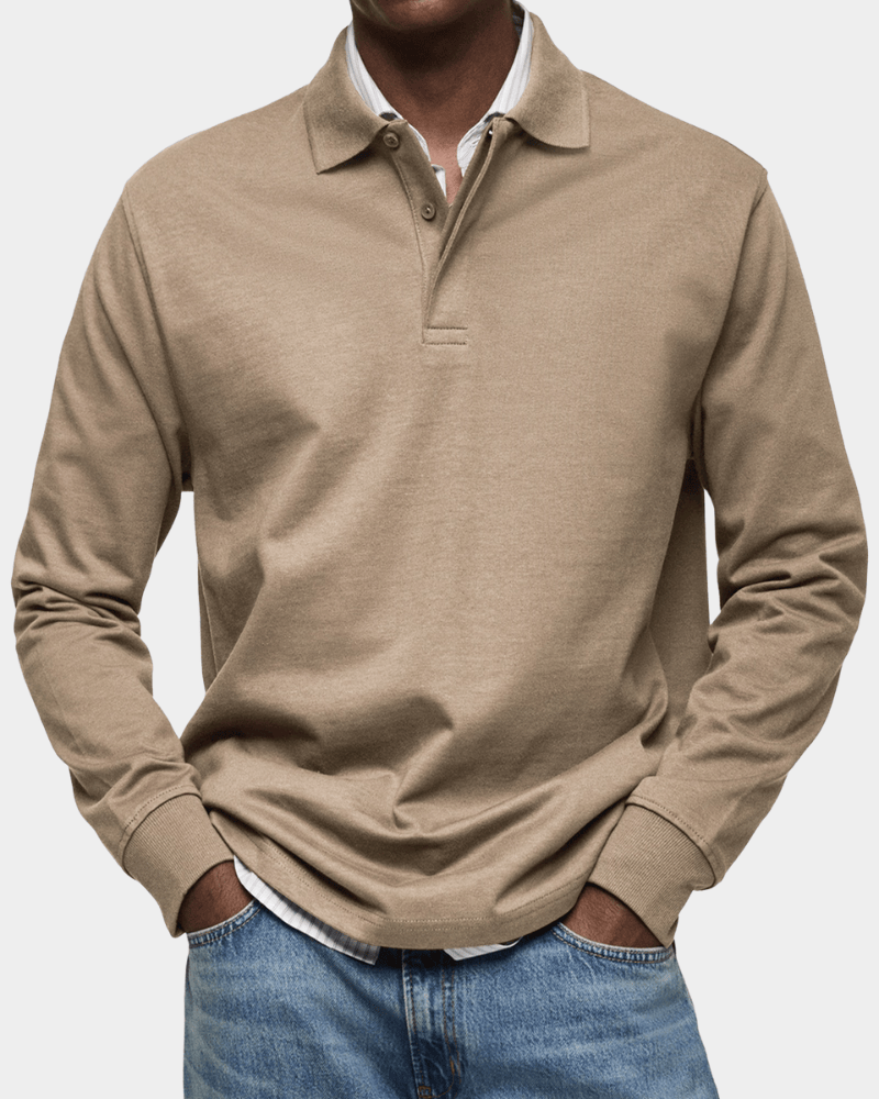 Todd | Breathable Cotton Long Sleeve Shirt