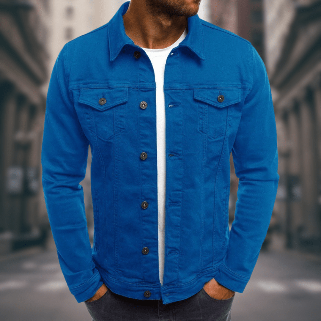 Elton | Breathable Cotton Coat for All-Season Ease
