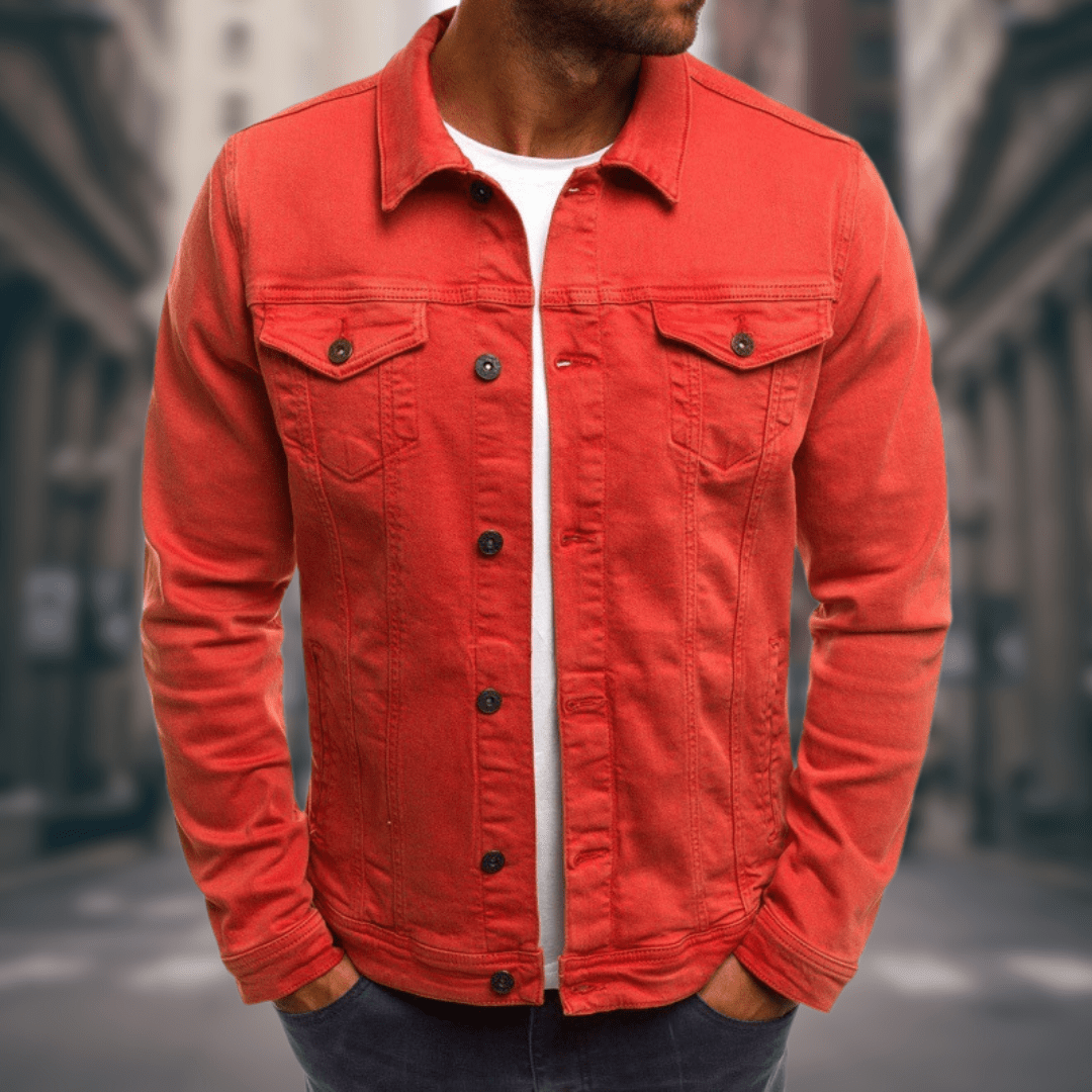 Elton | Breathable Cotton Coat for All-Season Ease