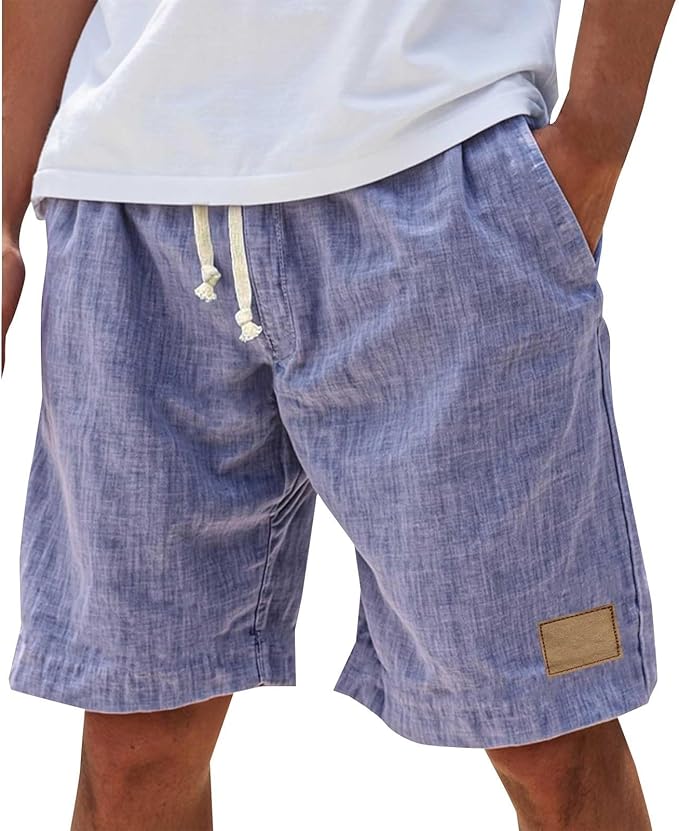 Luke | Men's Relaxed Casual Lace Shorts for Summer