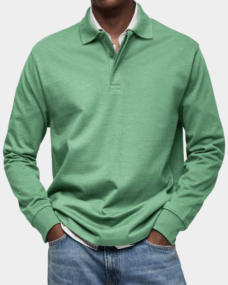 Todd | Breathable Cotton Long Sleeve Shirt