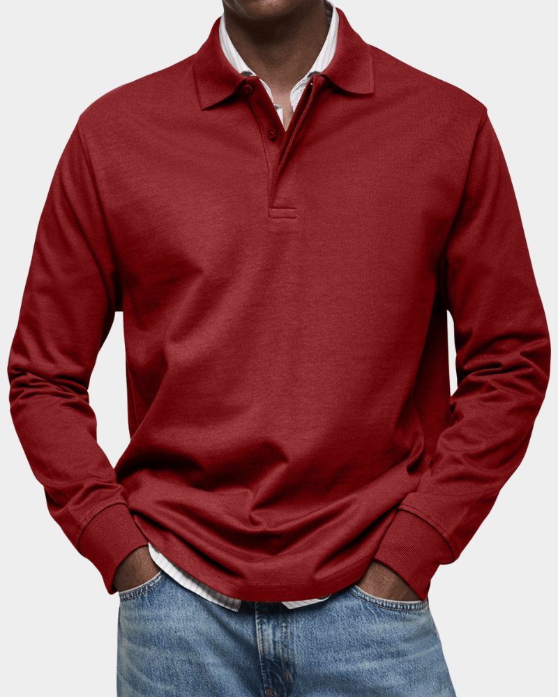 Todd | Breathable Cotton Long Sleeve Shirt