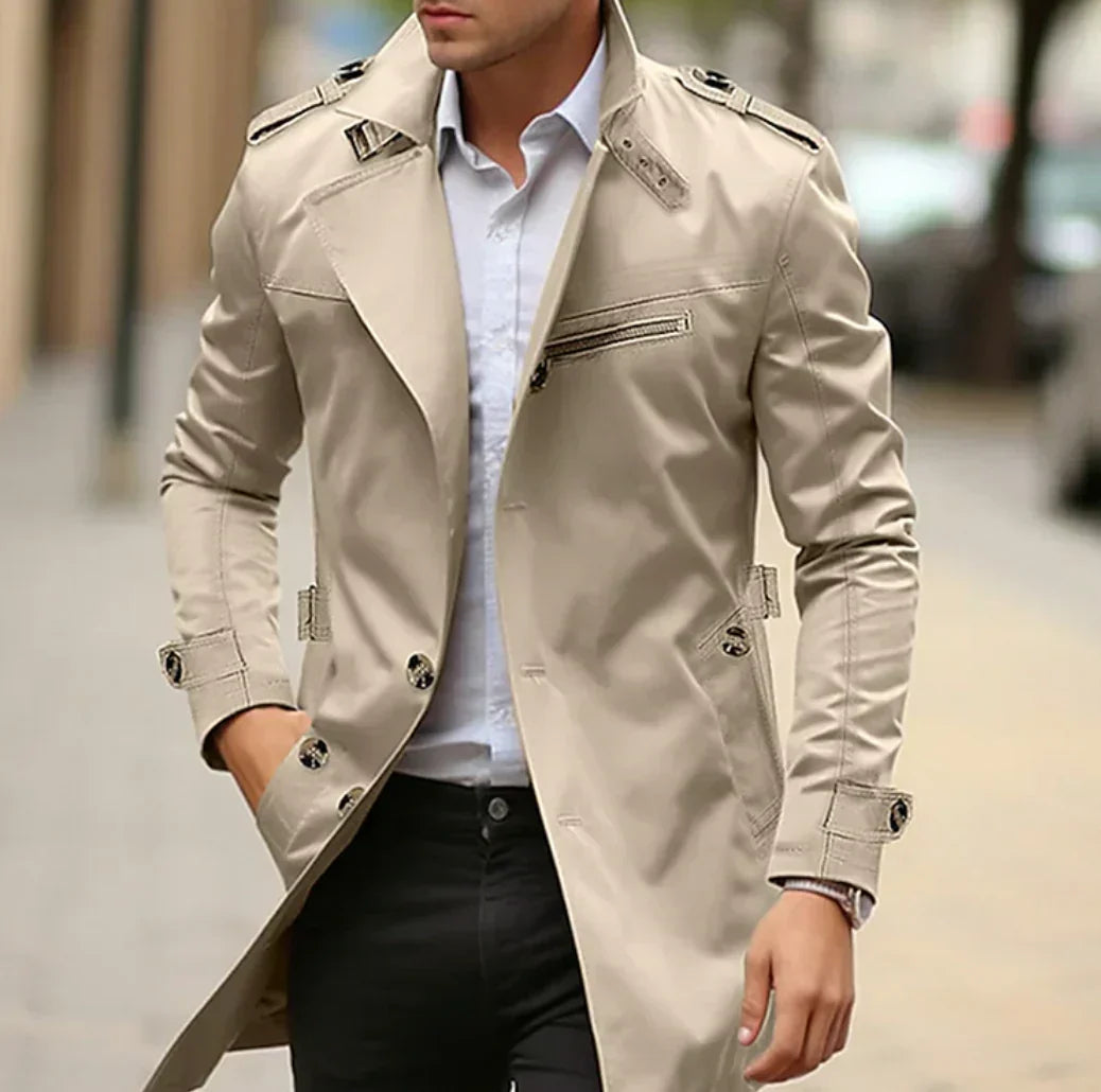 Troy | Structured Coat for Confident Cold-Weather Style