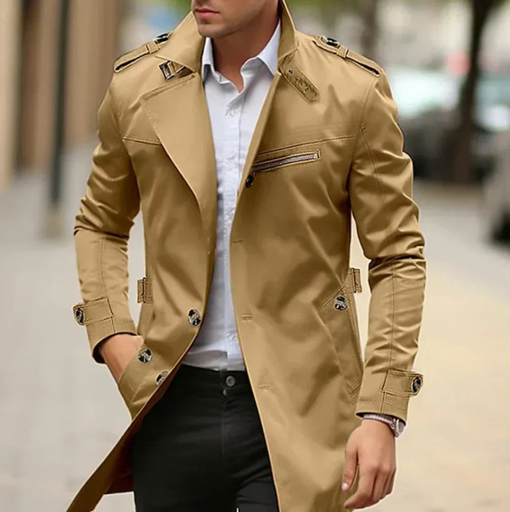 Troy | Structured Coat for Confident Cold-Weather Style