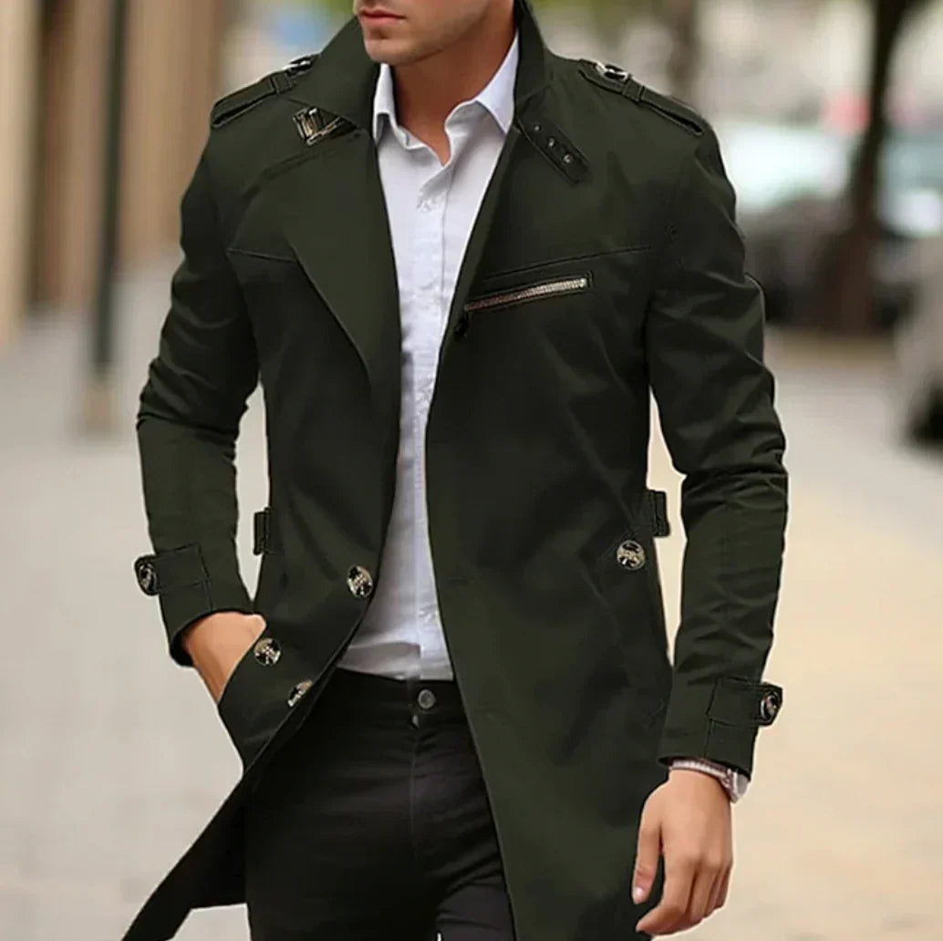 Troy | Structured Coat for Confident Cold-Weather Style