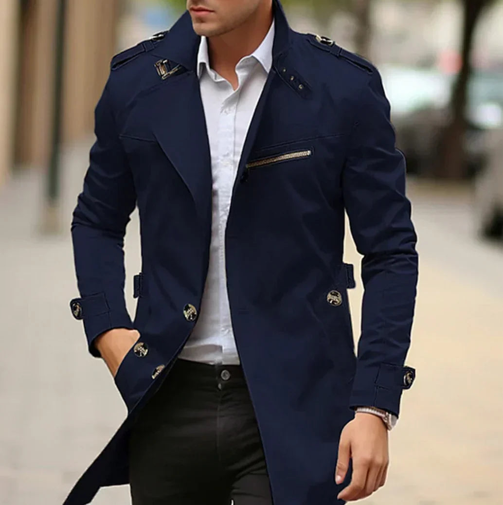Troy | Structured Coat for Confident Cold-Weather Style