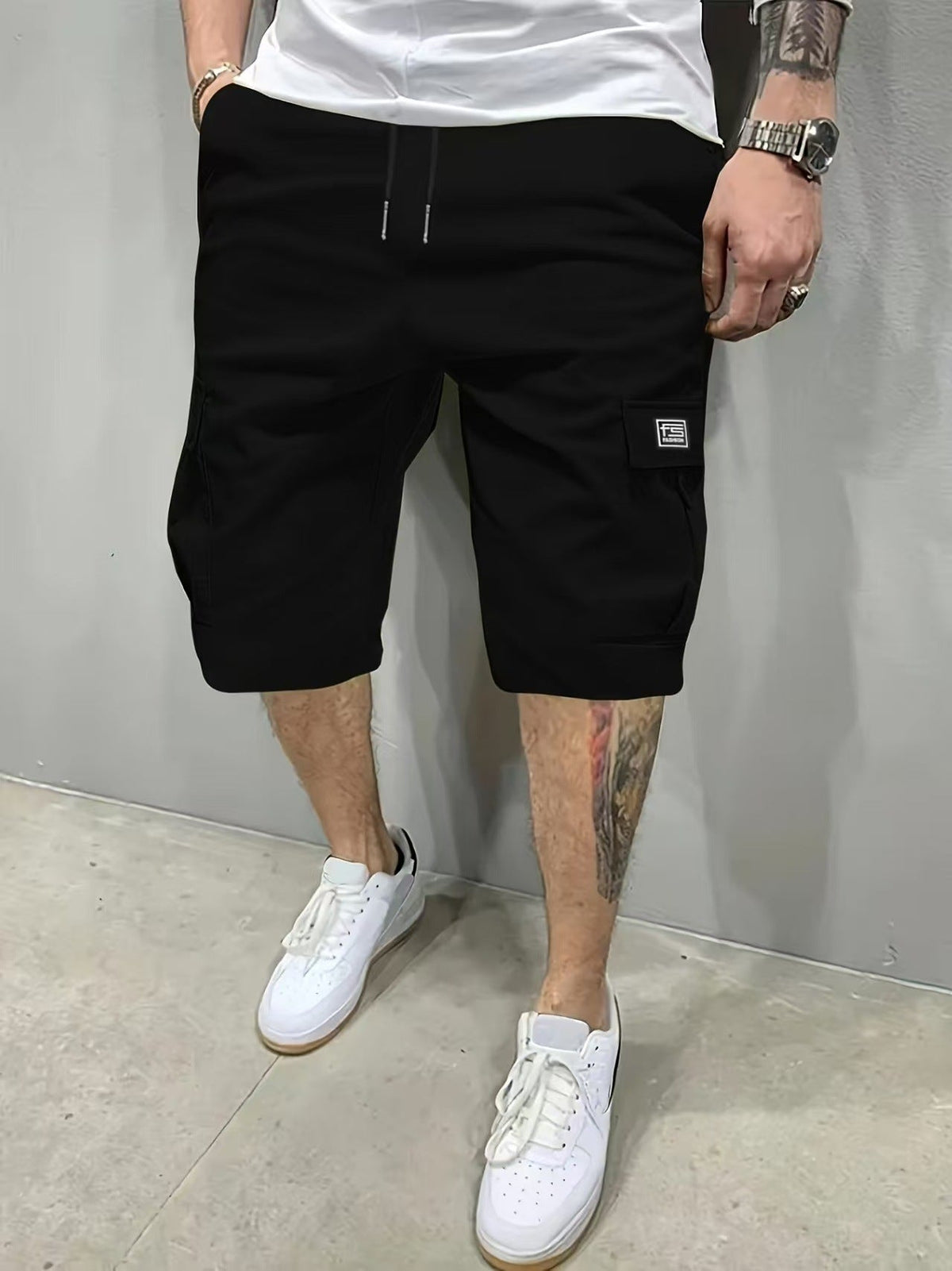 Daniel | Men's Relaxed Cargo Shorts — Straight-Leg Fit