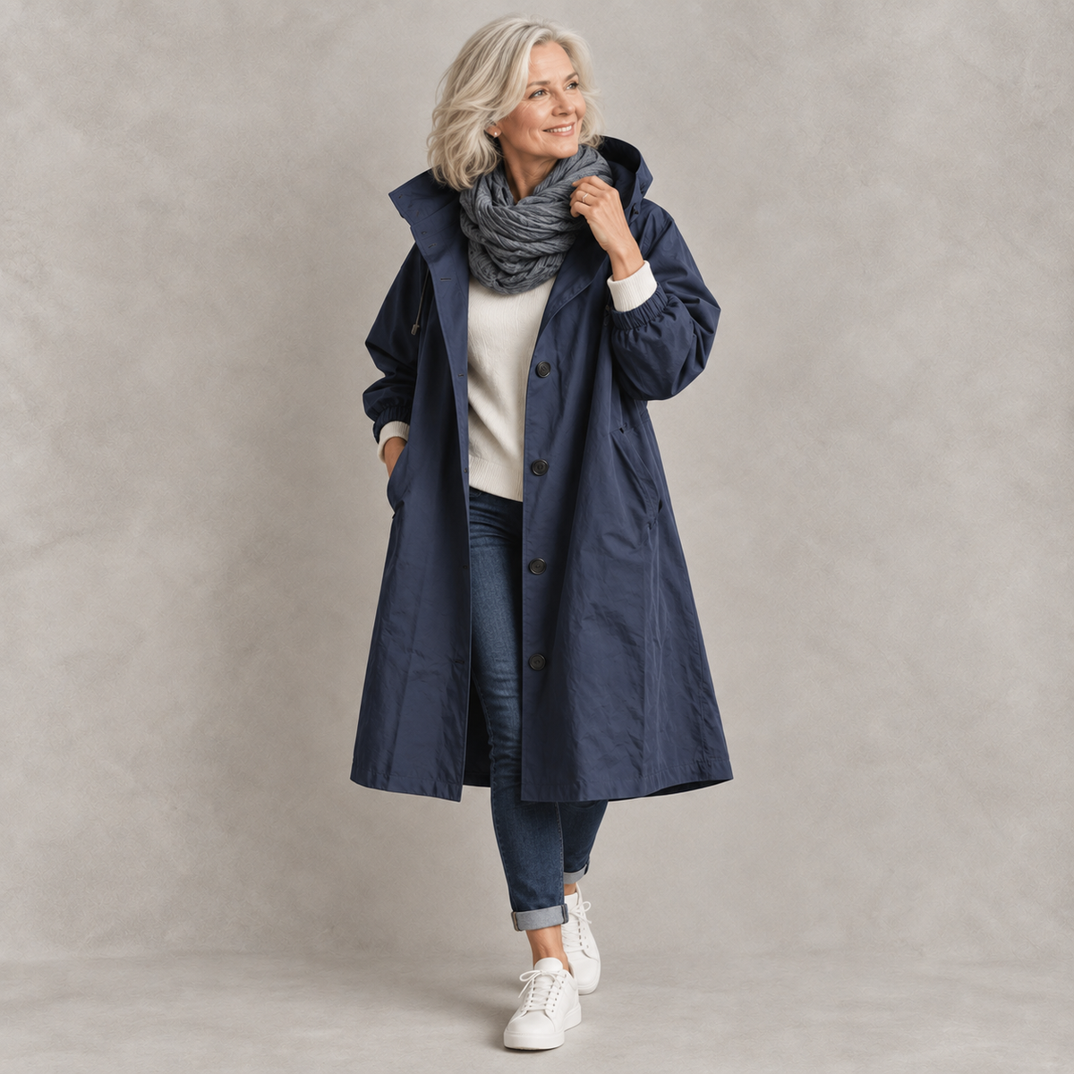 Verity | Classic Tailored Coat for Cooler Days