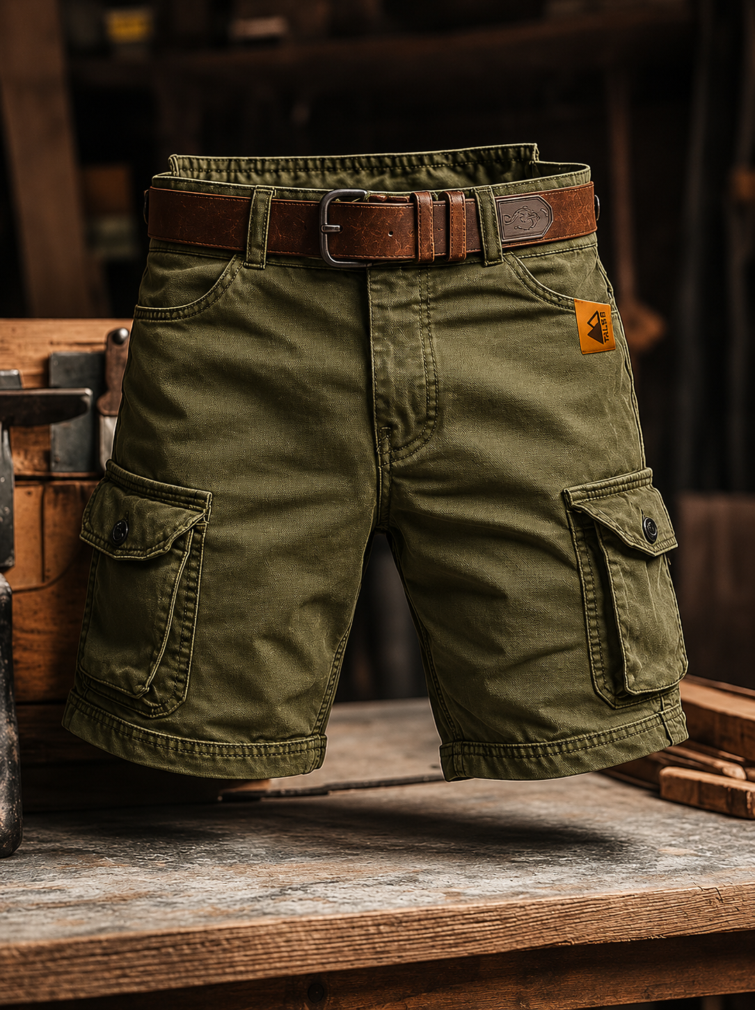 Adam | Relaxed-Fit Vintage Cargo Pants with Pockets