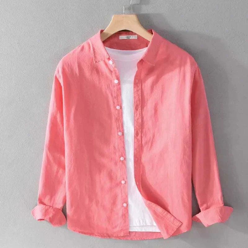 Anthony | Men's Casual Long-Sleeve Summer Shirt