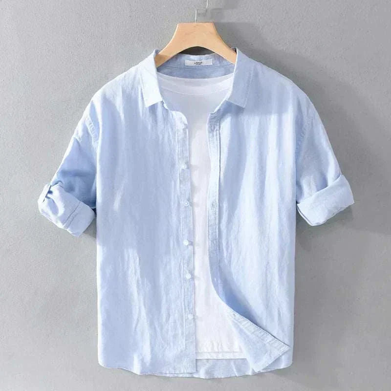 Anthony | Men's Casual Long-Sleeve Summer Shirt