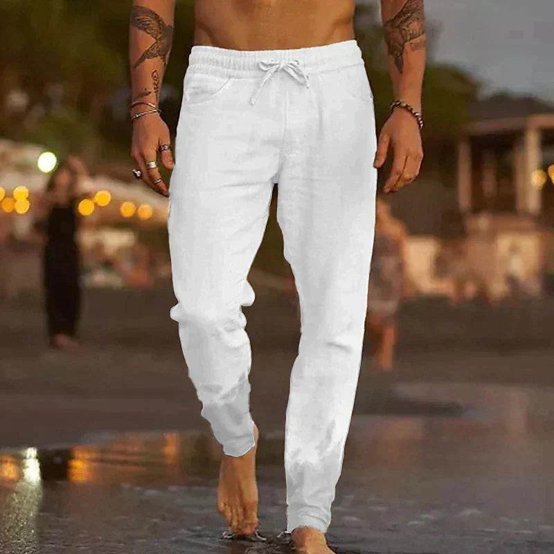 John | Men's Relaxed-Fit Casual Pants for Summer