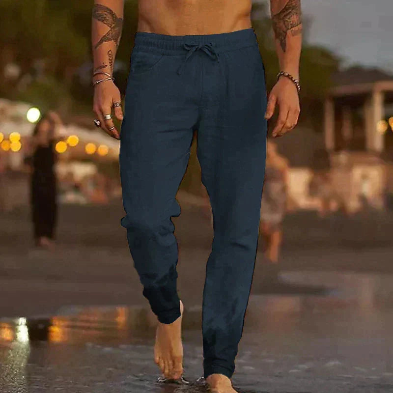 John | Men's Relaxed-Fit Casual Pants for Summer