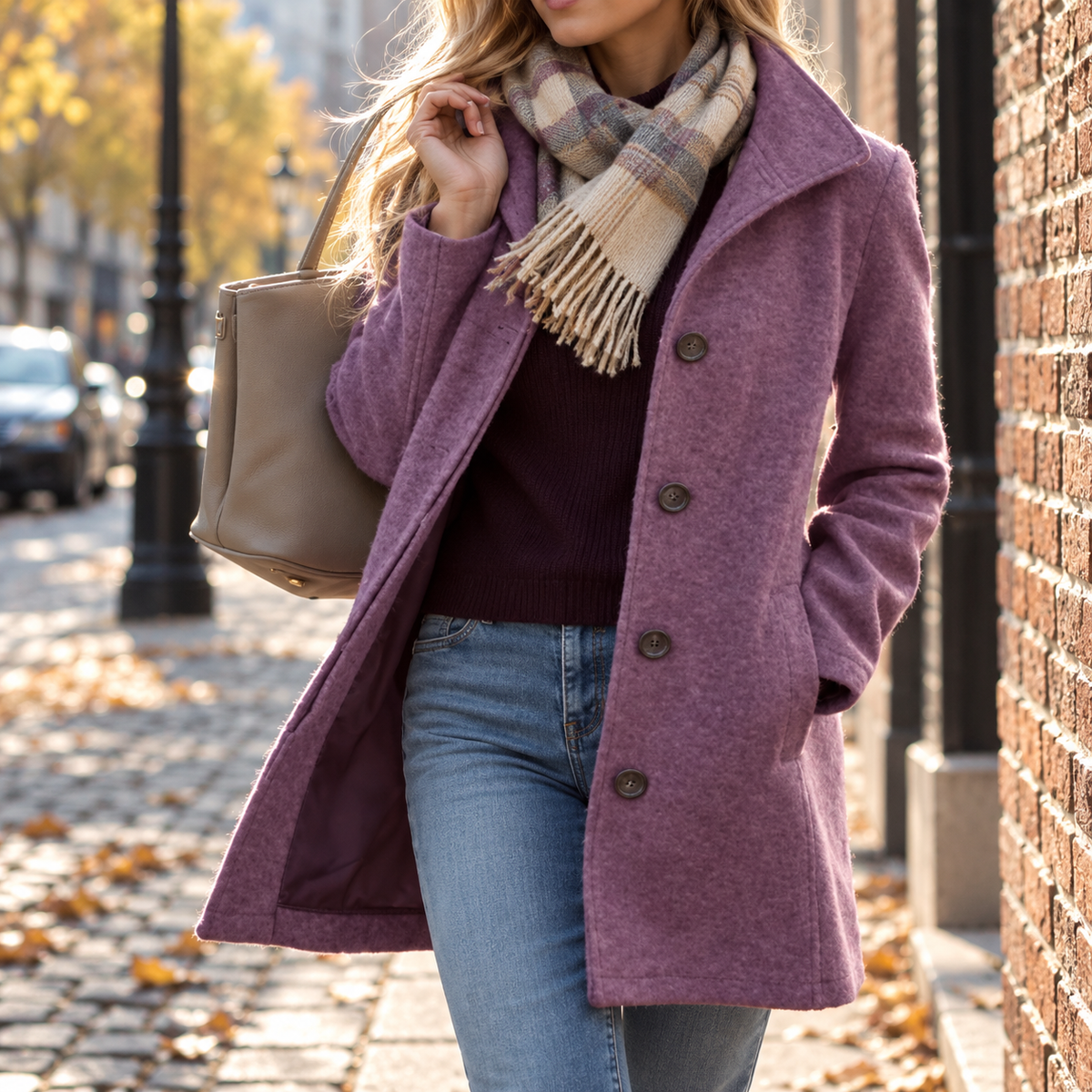 Linnea | Warm & Effortless Autumn Coat