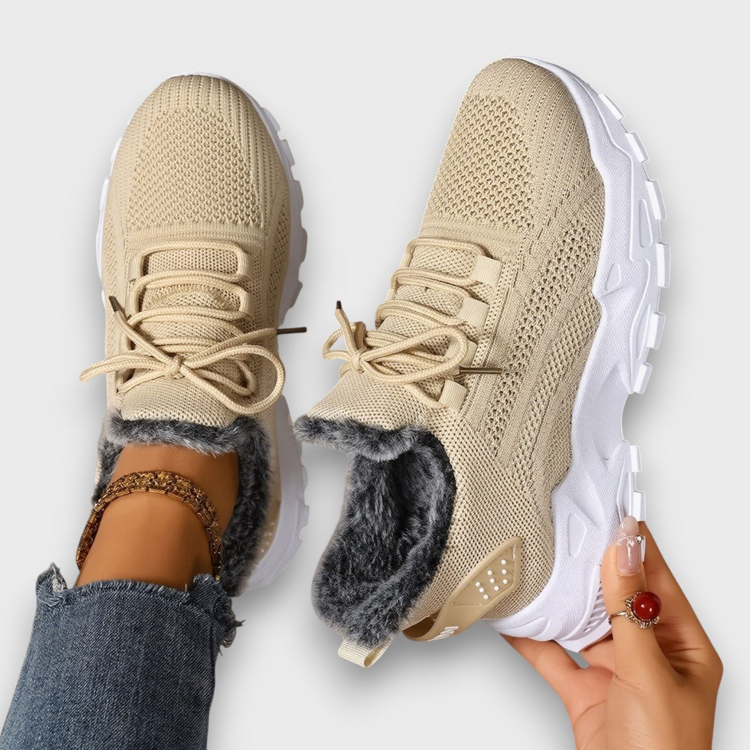 Chloe | Lace-Up Winter Sneakers