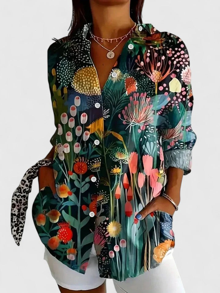 Anica | Button-Up Blouse