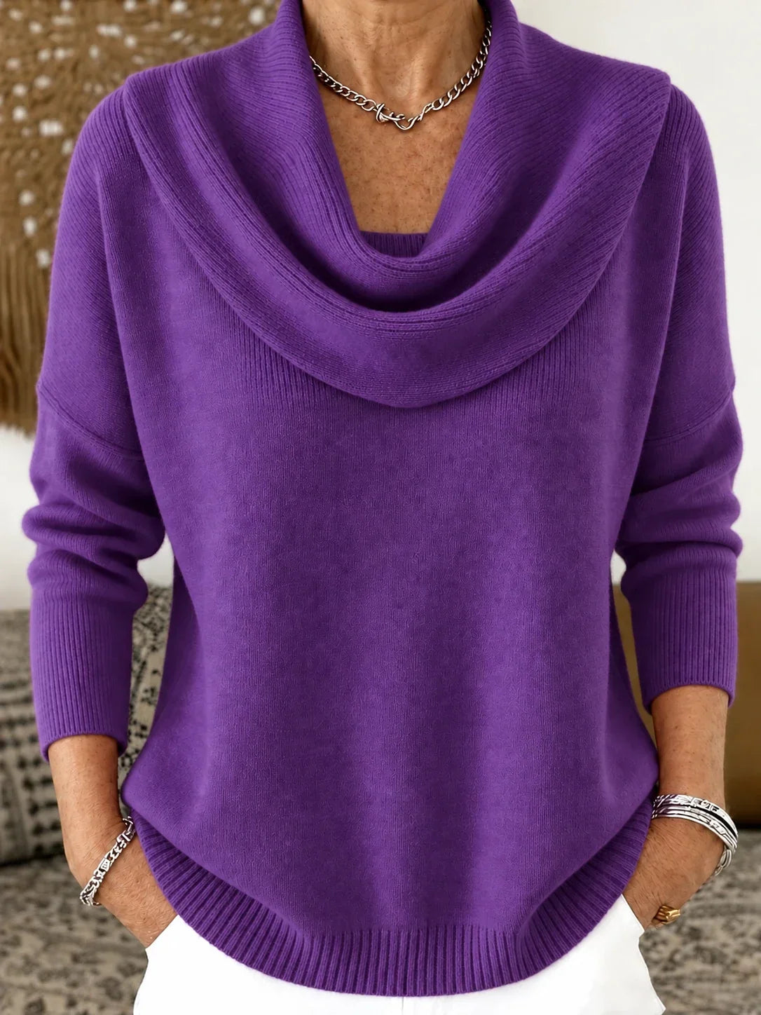 Josephine | Cozy Ribbed Pullover Sweater