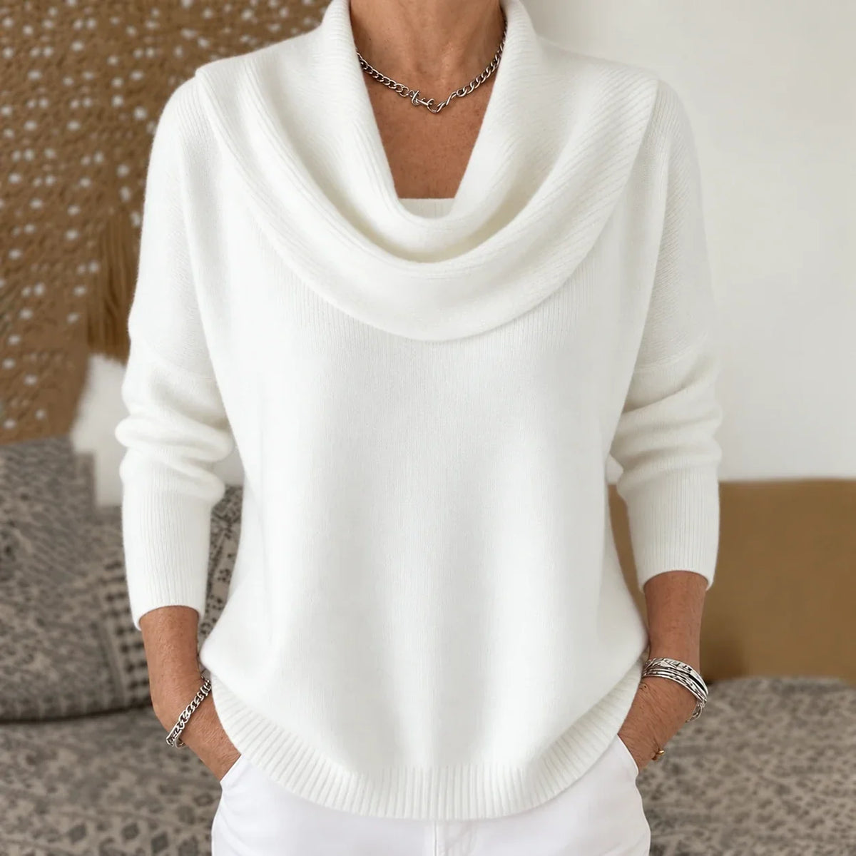 Josephine | Cozy Ribbed Pullover Sweater