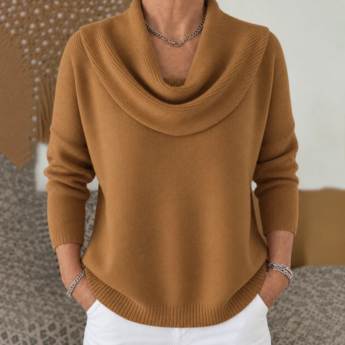 Josephine | Cozy Ribbed Pullover Sweater