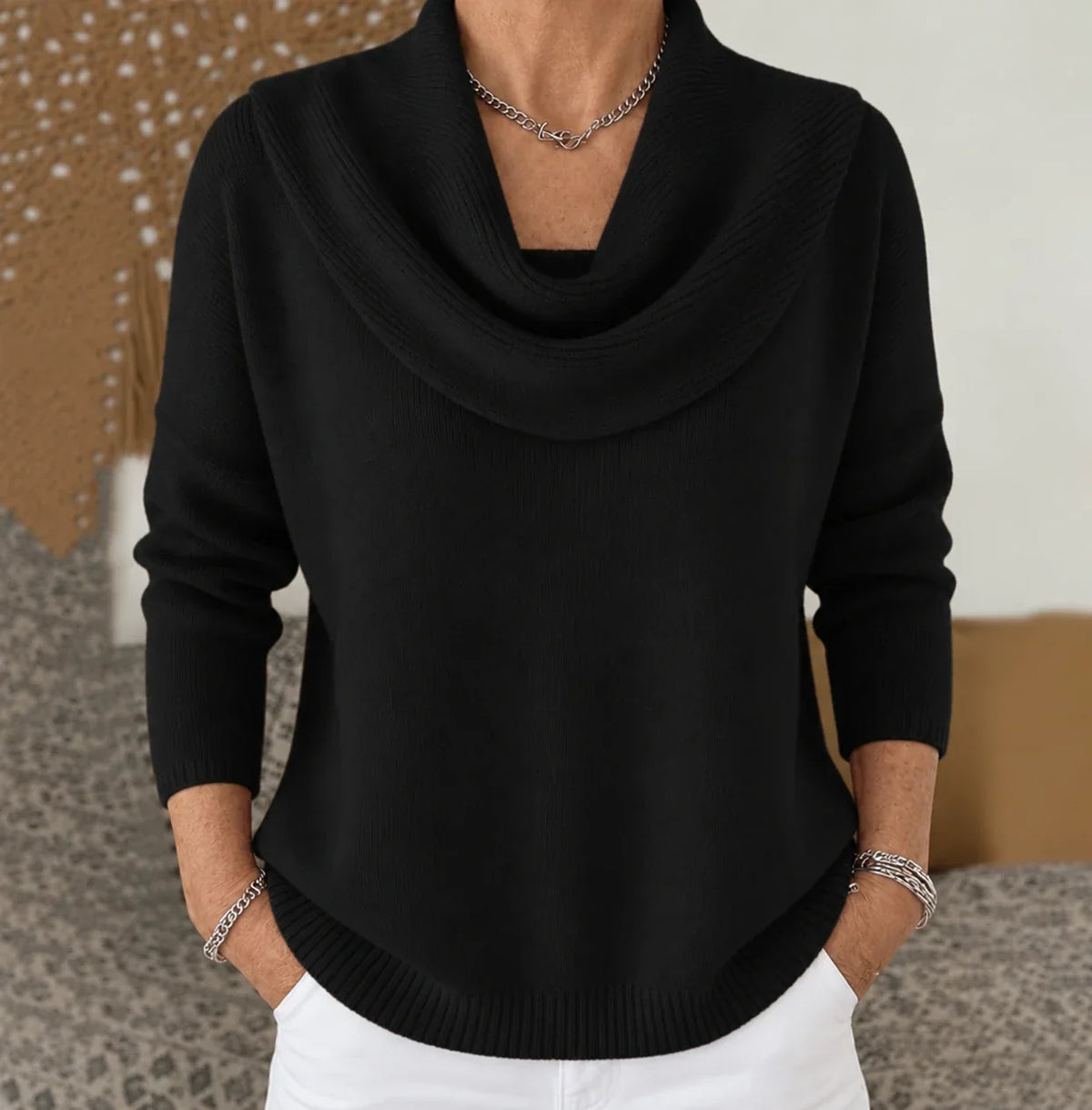 Josephine | Cozy Ribbed Pullover Sweater