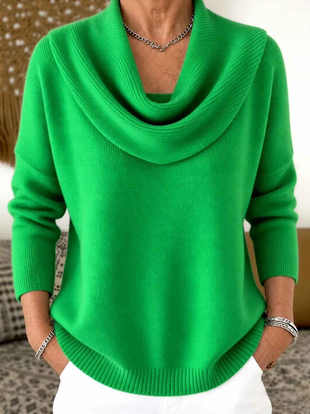Josephine | Cozy Ribbed Pullover Sweater