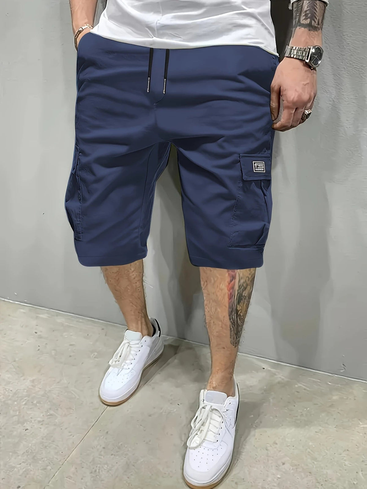 Daniel | Men's Relaxed Cargo Shorts — Straight-Leg Fit