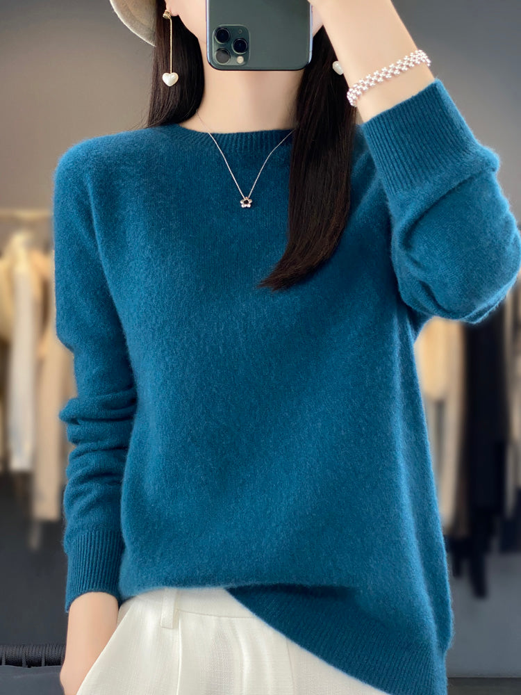 Cordelia | Timeless Wool Knit Sweater
