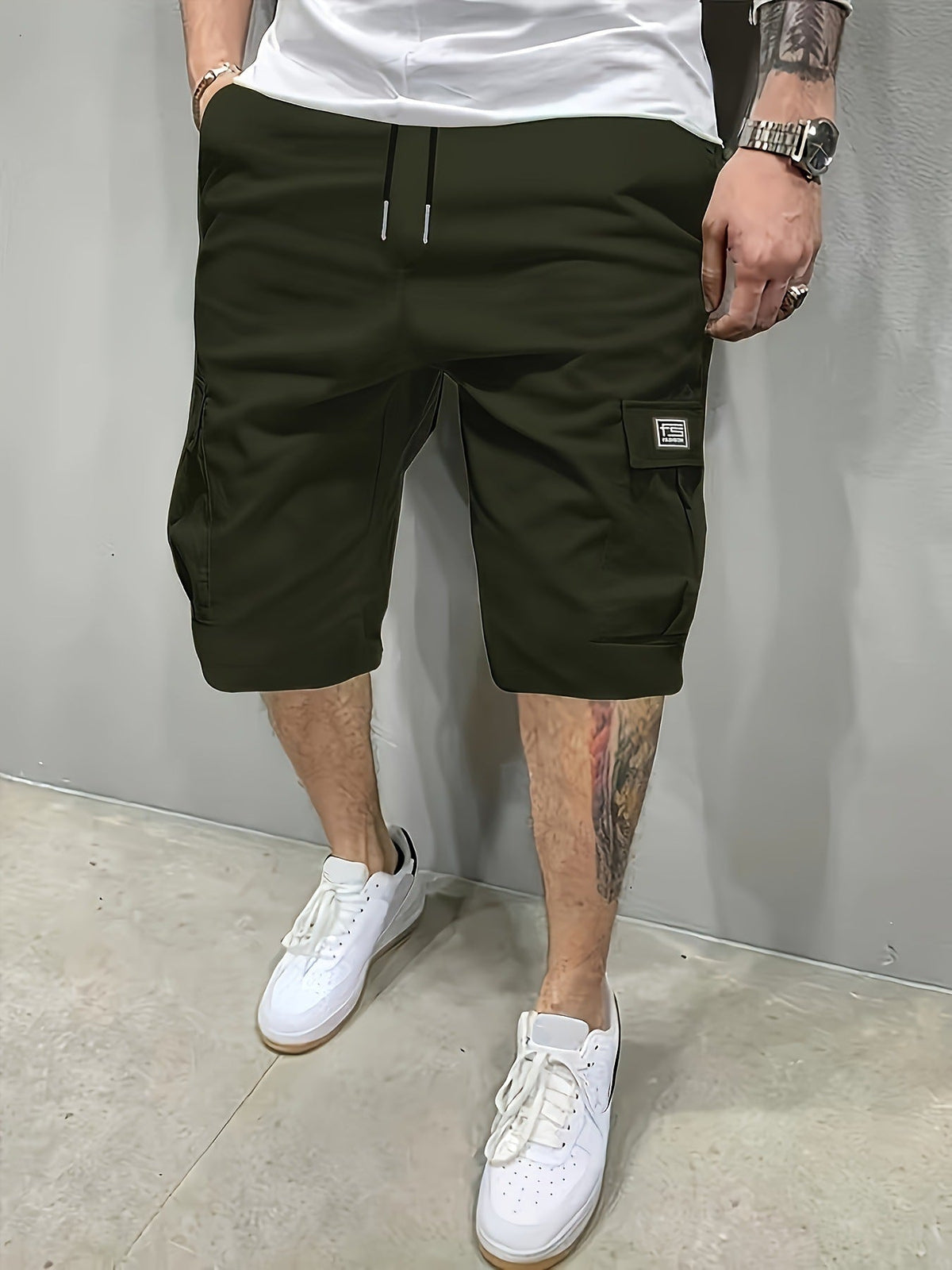 Daniel | Men's Relaxed Cargo Shorts — Straight-Leg Fit