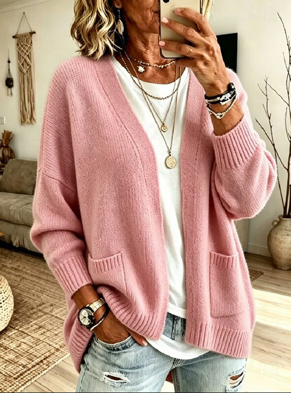Juniper | Soft Cotton Open-Front Cardigan