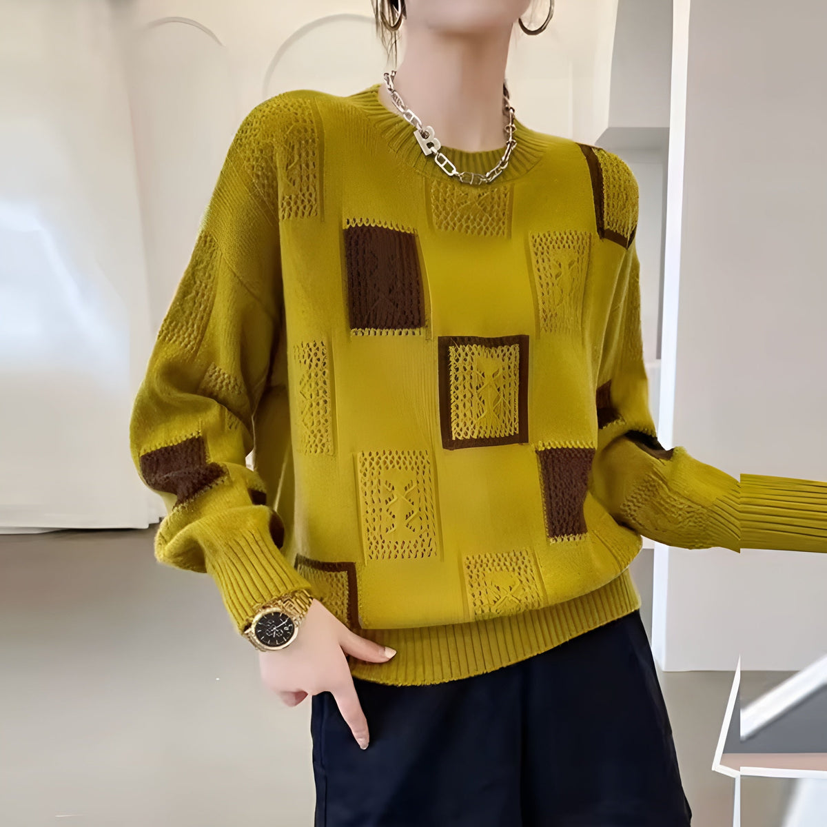 Darlene | Relaxed Sweater for Effortless Autumn Comfort